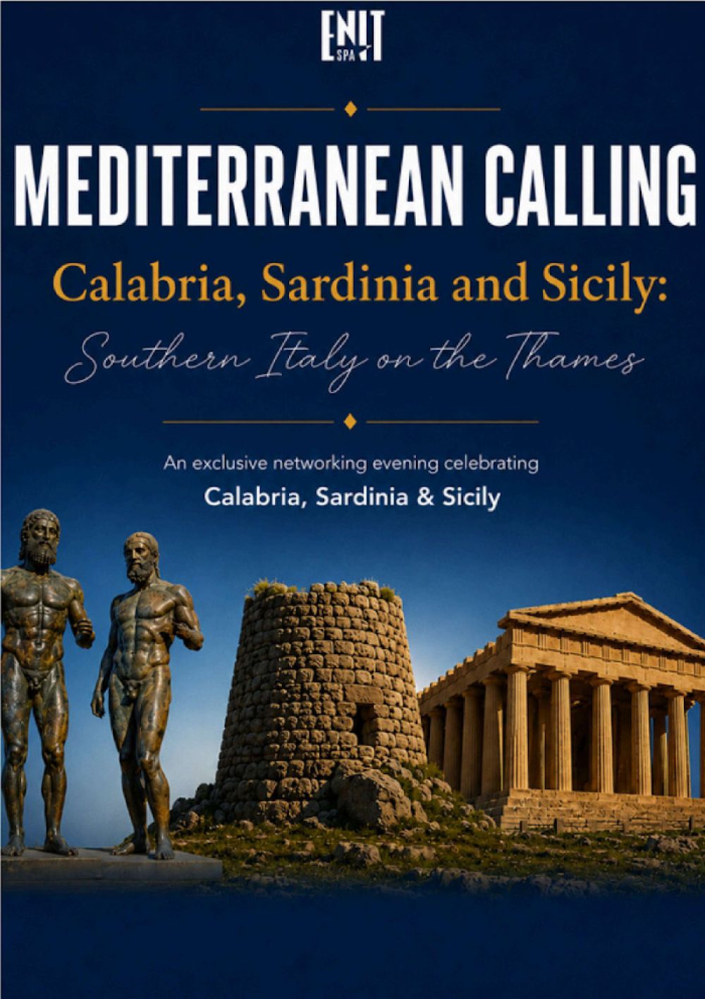 “Mediterranean Calling”: Calabria, Sardegna e Sicilia protagoniste sul Tamigi